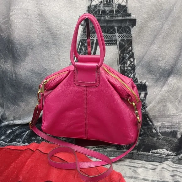Hobo Sheila medium satchel hibiscus - Picture 1 of 15